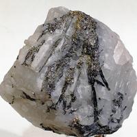 Aikinite, Gold, Quartz