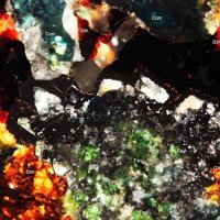 Favreauite, Chalcomenite, Goethite