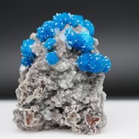 Cavansite, Stilbite-Ca, Calcite