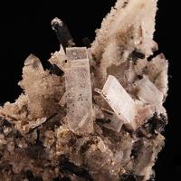 Barylite, Quartz, Aegirine