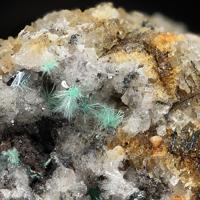 Agardite-(Y), Fluorite