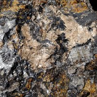 Ganophyllite, Baryte, Andradite