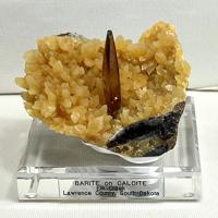 Baryte, Calcite