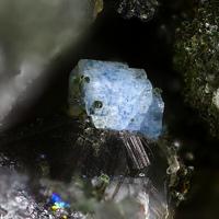 Bazzite, Clinochlore, Quartz