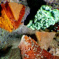 Nantokite, Limonite, Atacamite