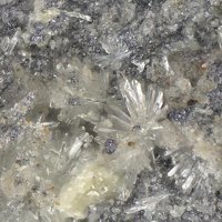 Fassinaite, Sulphur, Galena