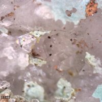 Namibite, Quartz