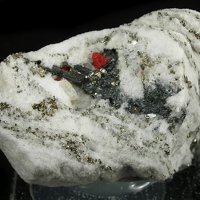 Rathite, Pyrite, Realgar