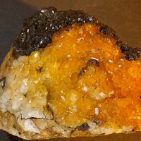 Quartz, Goethite
