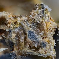 Fassinaite, Anglesite, Phosgenite