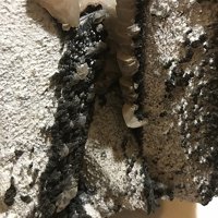 Calcite, Chalcophanite, Palygorskite