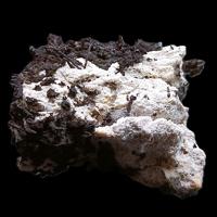 Acanthite, Silver, Calcite