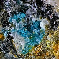 Caledonite, Leadhillite, Anglesite