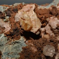 Wagnerite, Quartz