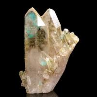 Quartz, Ajoite, Copper