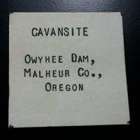 Cavansite