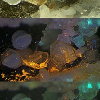 Sabinaite, Chabazite-Na, Analcime