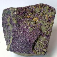 Calaverite, Fluorite