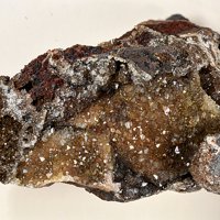 Caryopilite, Quartz, Hematite