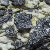 Ullmannite, Calcite