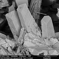 Fassinaite, Anglesite, Cerussite