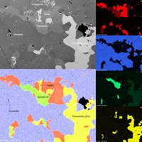 Gallite, Renierite, Sphalerite