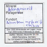 Akaganeite, Limonite, Kamacite
