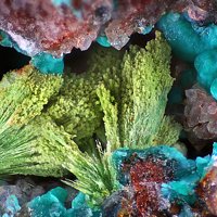 Gartrellite, Agardite, Pseudomalachite