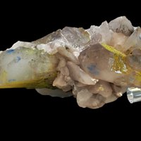 Papagoite, Quartz, Calcite