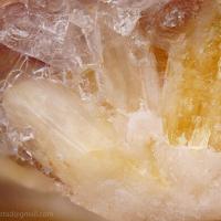 Cancrinite, Fluorite