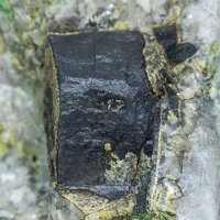 Ullmannite, Calcite