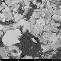 Abellaite, Calcite