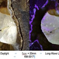 Calcite, Carpathite, Opal