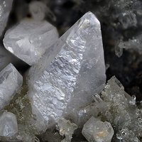 Calcite, Quartz