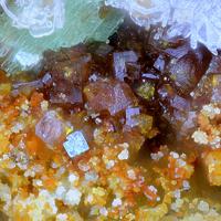 Bariopharmacosiderite, Metazeunerite, Baryte