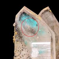 Quartz, Ajoite, Copper