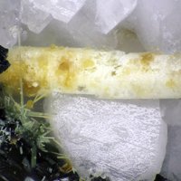 Gagarinite-(Y), Albite, Aegirine