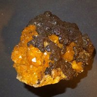 Quartz, Goethite